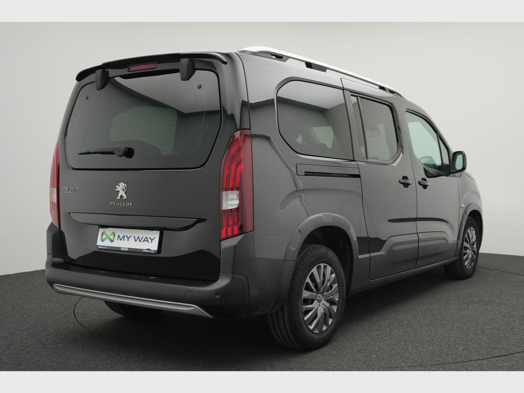 Peugeot Rifter Mwb Rifter 1.2 PureTech Long Allure S&S (EU6., Auto's, Automaat, Overige modellen, Zwart, Bedrijf