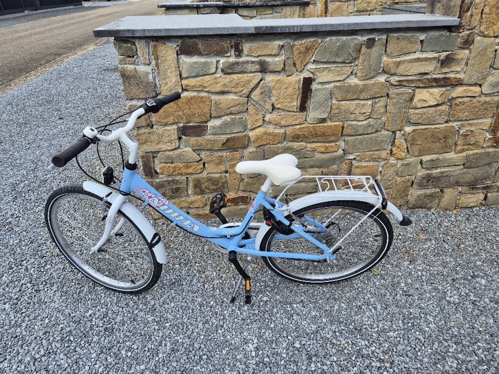 Kinderfiets norta maat 27 ich, Ophalen, 20 inch of meer, Velgrem, Zo goed als nieuw