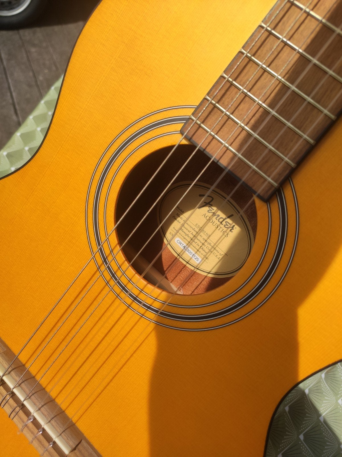 Fender acoustics ESC-80 NS   3/4de, Musique & Instruments, Instruments à corde | Guitares | Acoustiques, Utilisé, Guitare classique ou espagnole