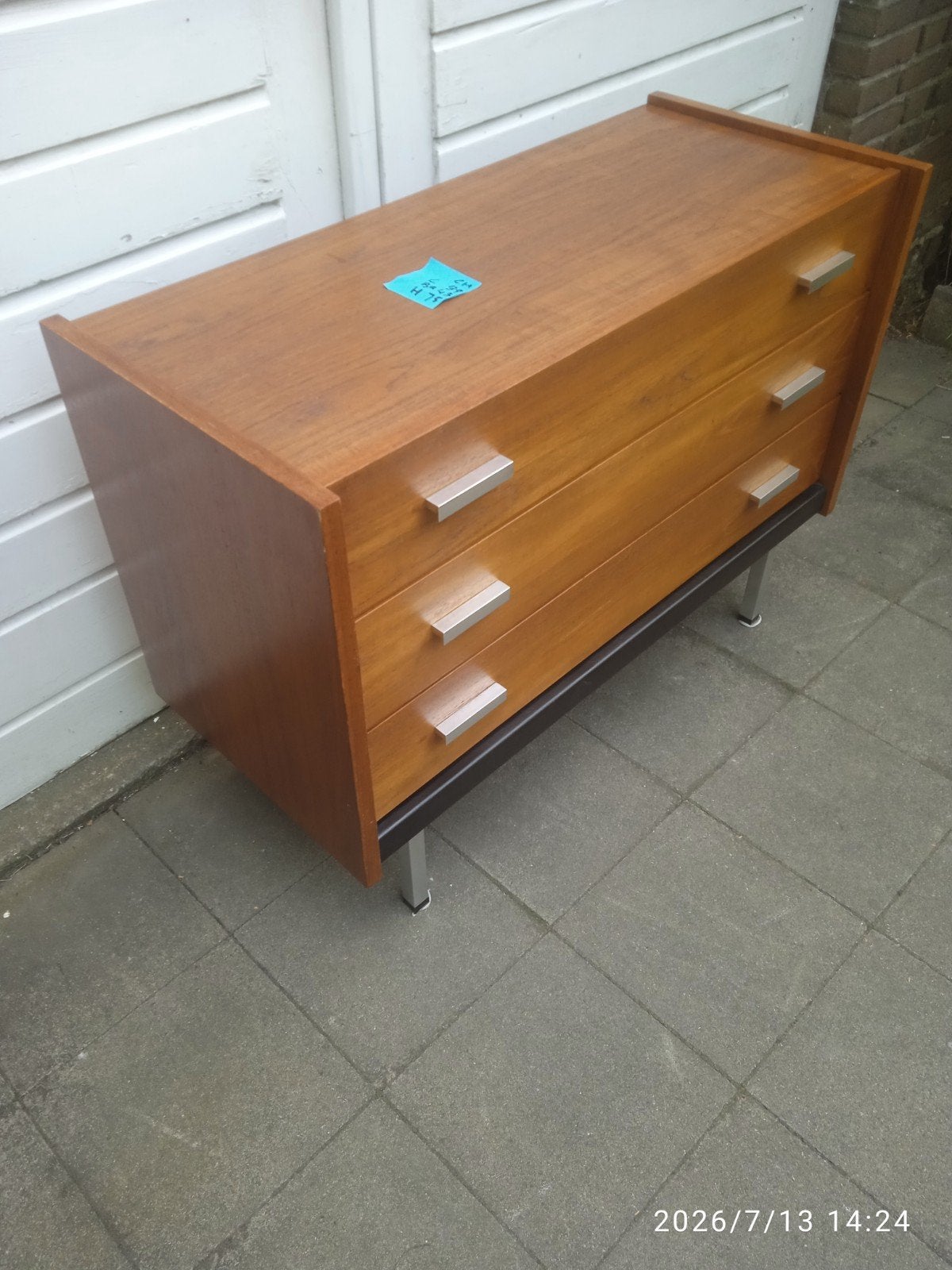 Commode des années 1960, coiffeuse, meuble d'entrée avec aba, Maison & Meubles, Gewoon mooi jaren 60!!, Comme neuf, Enlèvement