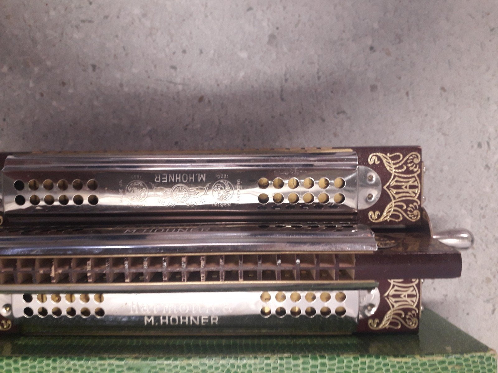 Harmonica hohner, Muziek en Instrumenten, Ophalen of Verzenden, Gebruikt, Met koffer of doosje