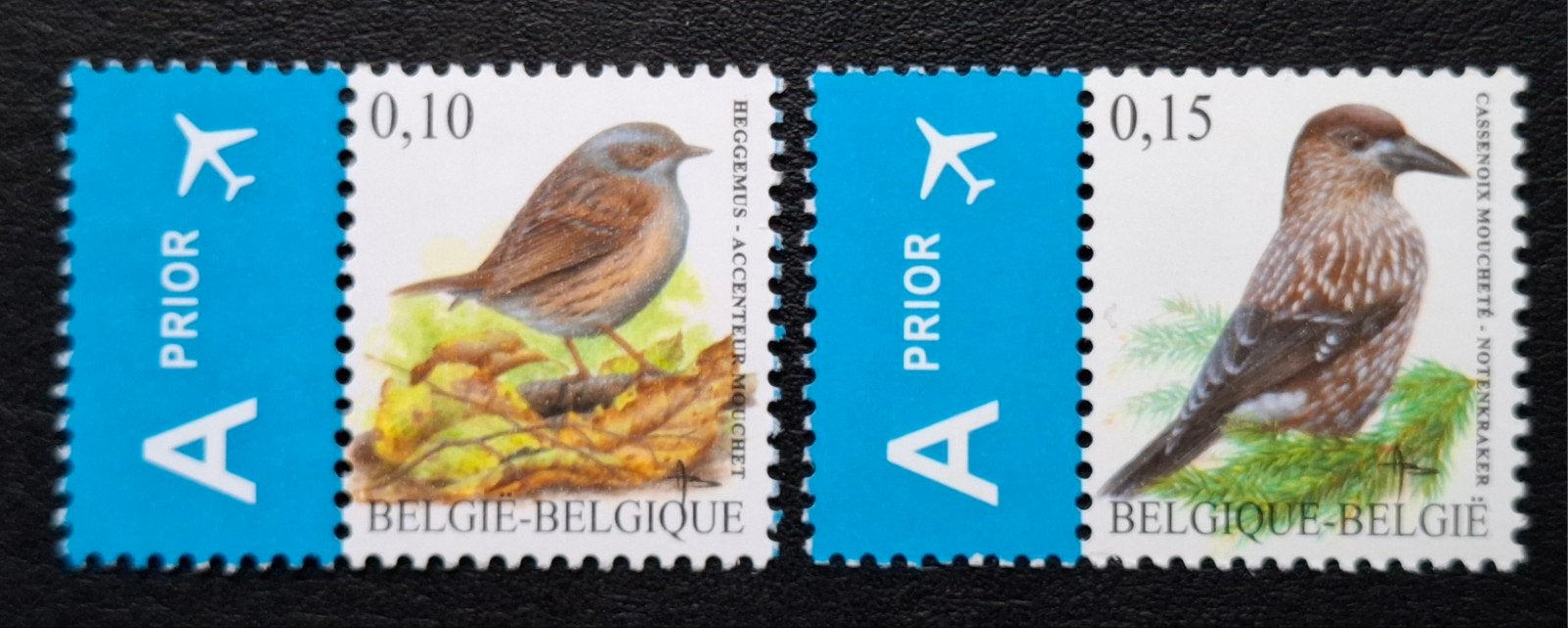België: OBP 3749/50 ** Vogels 2008., Frankeerzegel, Ophalen of Verzenden, Zonder stempel, Postfris