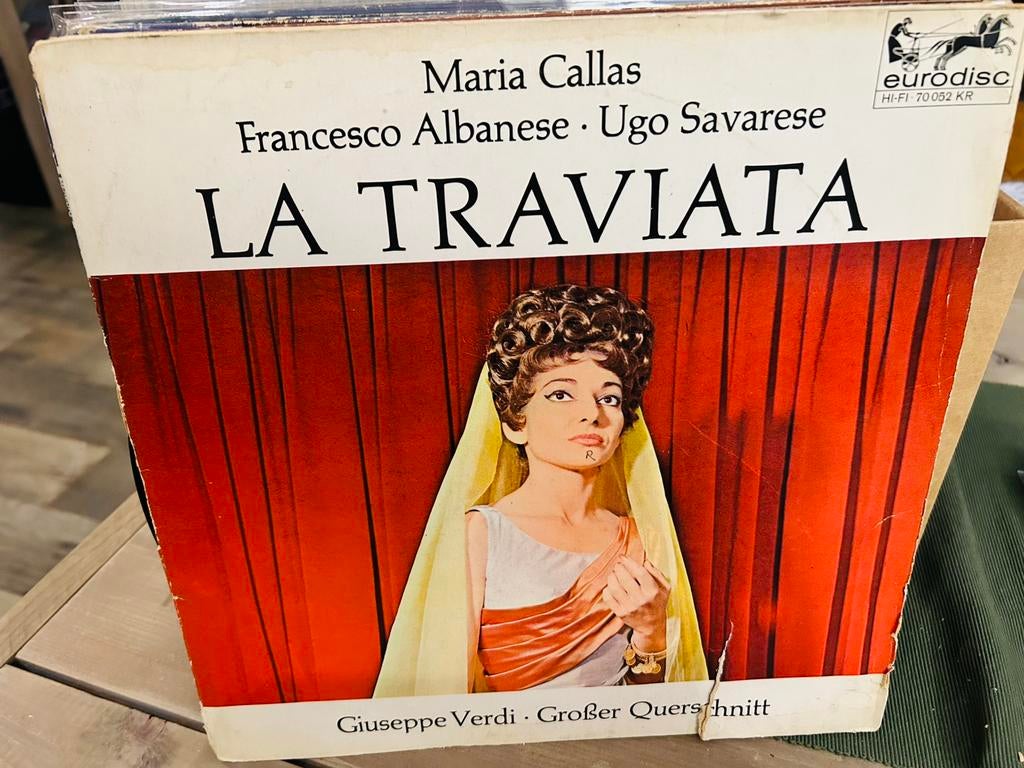 Maria Callas : La Traviata, Ophalen of Verzenden, Zo goed als nieuw