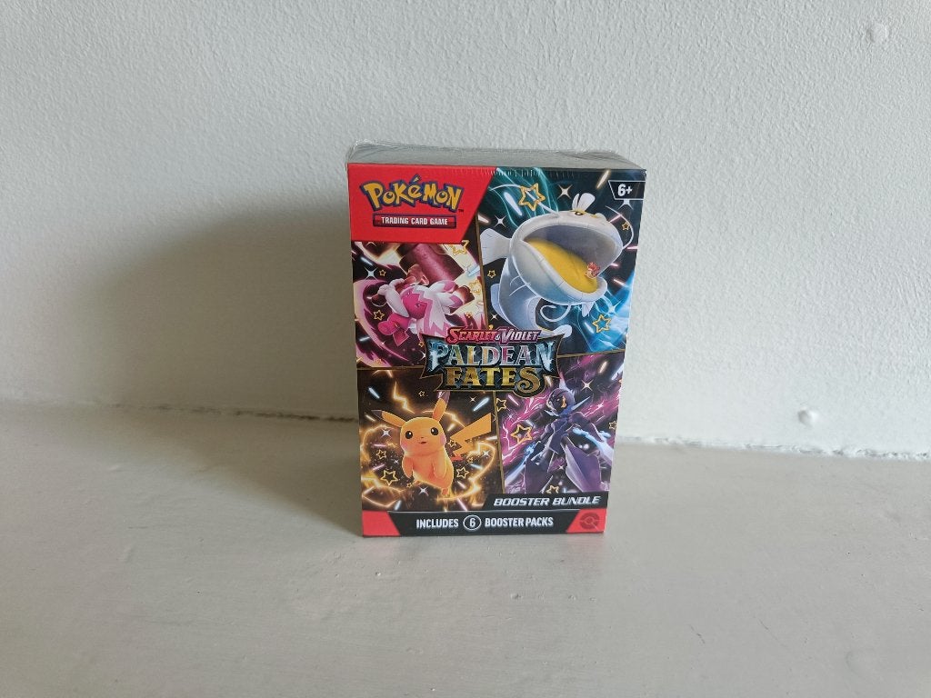 Pokemon Paldean Fates - Booster bundle, Hobby en Vrije tijd, Verzamelkaartspellen | Pokémon, Ophalen, Nieuw, Boosterbox