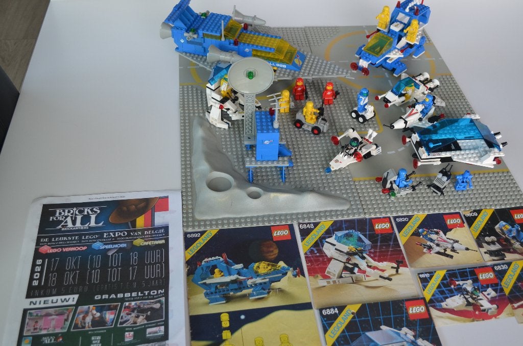 Lego: Space groot lot, 928-6892-6848-6884-6820++, Kinderen en Baby's, Inclusief accessoires, Gebruikt, Lego, Ophalen of Verzenden