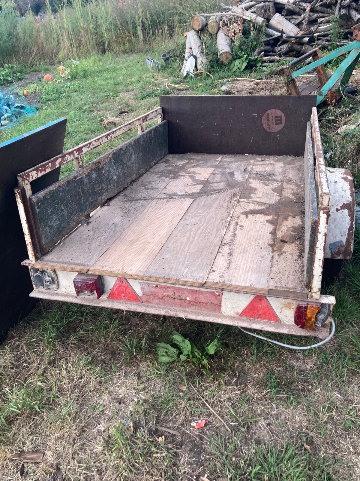 Aanhangwagen, Ophalen, Gebruikt