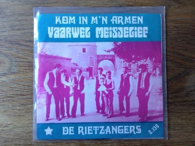 single de rietzangers, En néerlandais, Enlèvement ou Envoi, Single, 1970 - 1979