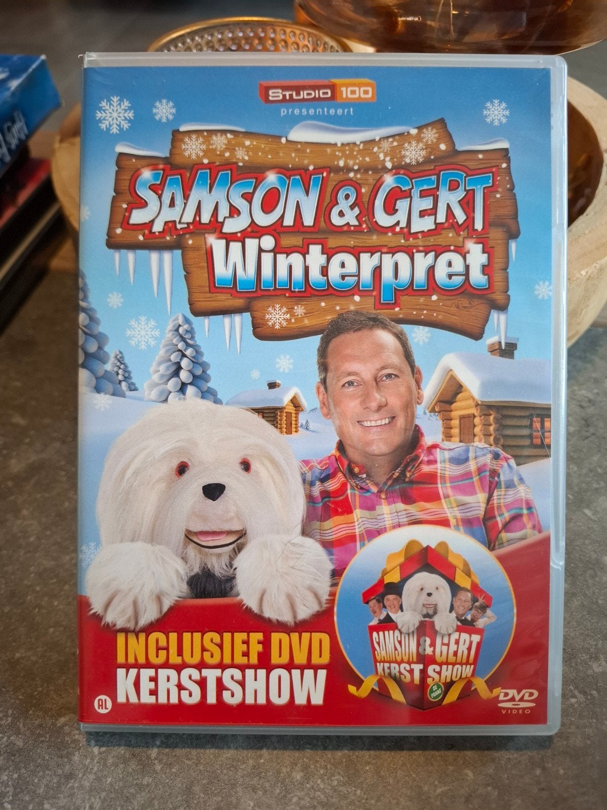 Samson en Gert winterpret, Cd's en Dvd's, Alle leeftijden, Tv-serie, Zo goed als nieuw, Familie