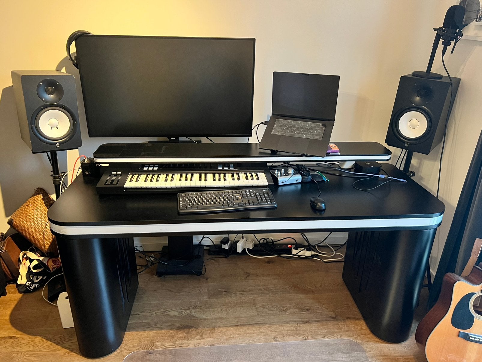 Ensemble de 2 moniteurs de studio actifs Yamaha HS8, noir, TV, Hi-fi & Vidéo, Enceintes, Utilisé, Moniteur de studio, Yamaha, Enlèvement