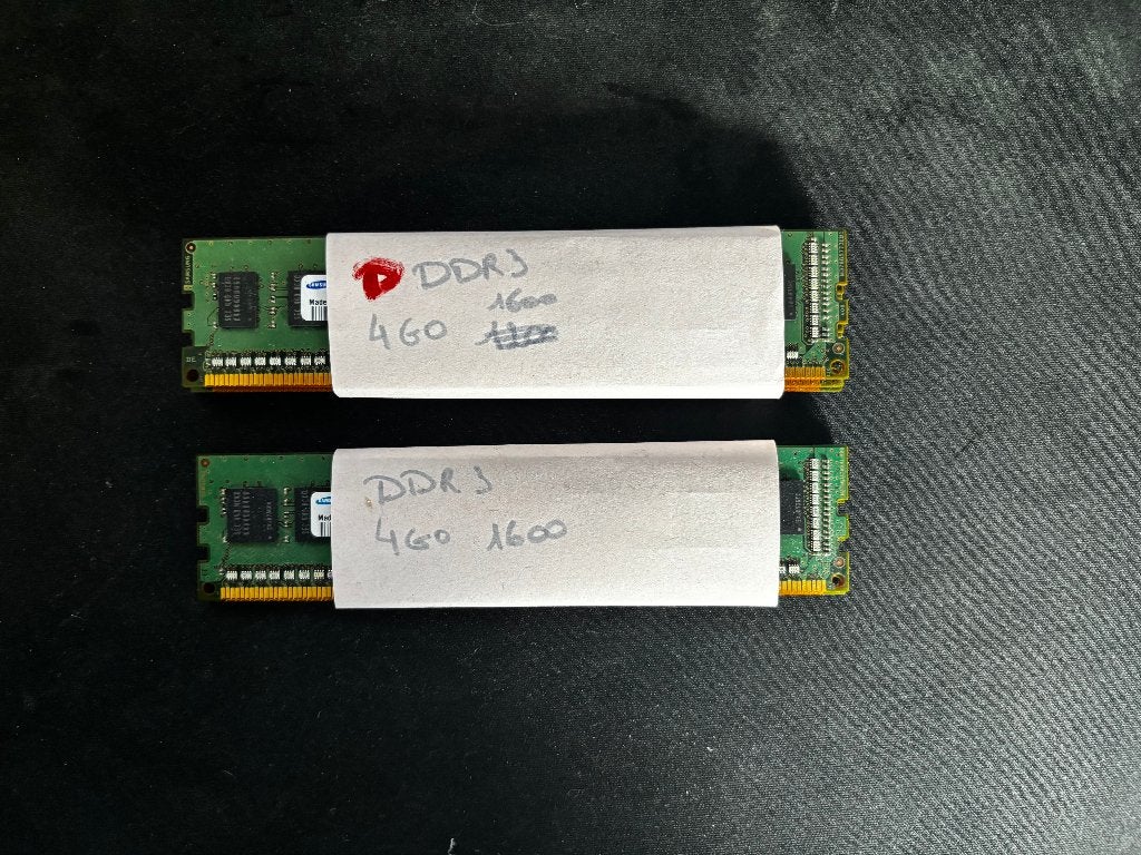 DDR3 1600 4 GB RAM, Computers en Software, Ophalen, Gebruikt, DDR3, Desktop