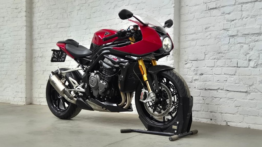 Triumph Speed Triple 1200 RR Öhlins SC Project @motomobilia, Permis Moto A, Entreprise, Occasion, Plus de 35 kW