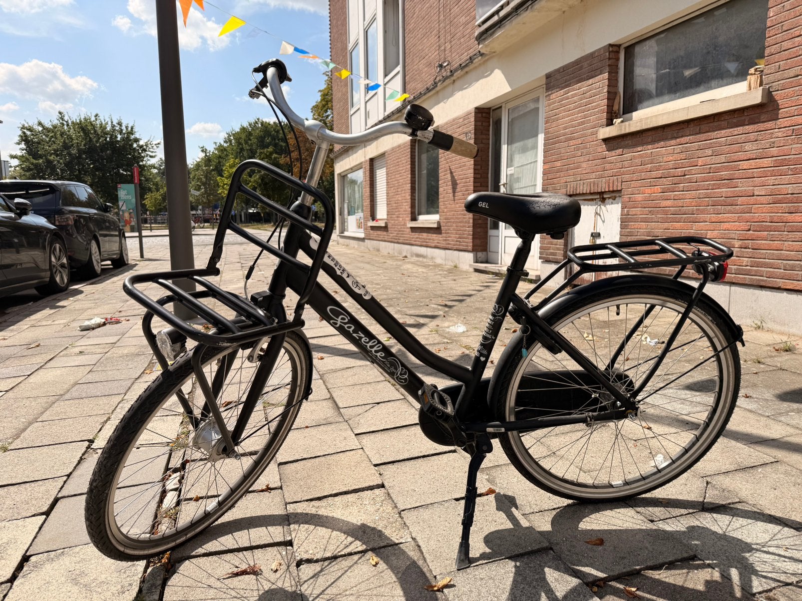 Vélo noir cool pour fille de la marque Gazelle, Enlèvement, Utilisé, Frein à rétropédalage, Gazelle