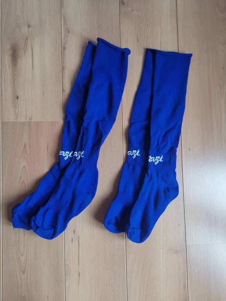 Jartazi blauwe voetbalsokken maat 44 (5 euro voor 2 paar), Overige typen, Zo goed als nieuw, Maat M, Ophalen of Verzenden