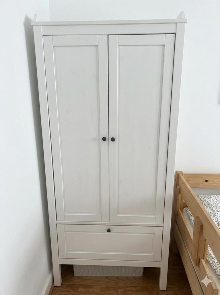 SUNDVIK Armoire, blanc,80x50x171 cm, Enfants & Bébés, Chambre d'enfant | Commodes & Armoires, Enlèvement, Comme neuf, Armoire