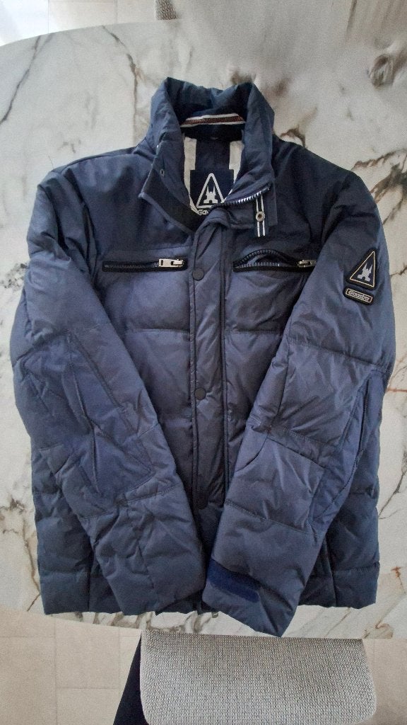 Heren donsjas Gaastra maat Large, Kleding | Heren, Ophalen of Verzenden, Zo goed als nieuw, Maat 52/54 (L), Blauw