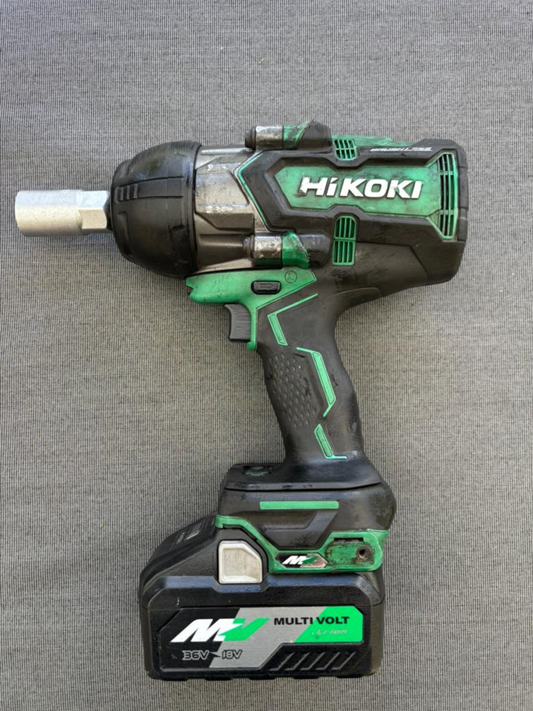 HIKOKI 36V Multi Volt Brushless slagmoersleutel machine., Ophalen, Gebruikt, Boor- en Schroefmachine, Variabele snelheid
