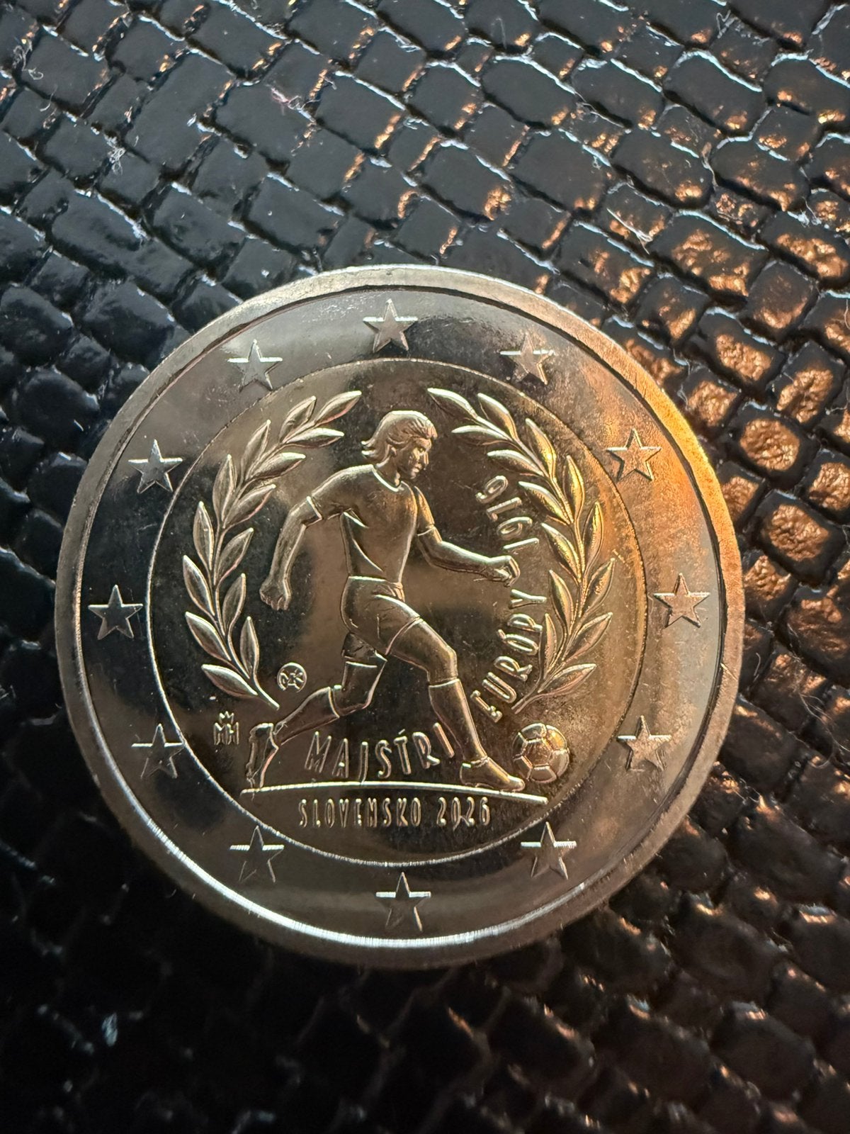 2 euro slowakije 2026 voetbal, Postzegels en Munten, Munten | Europa | Euromunten, Ophalen, Slowakije, 2 euro