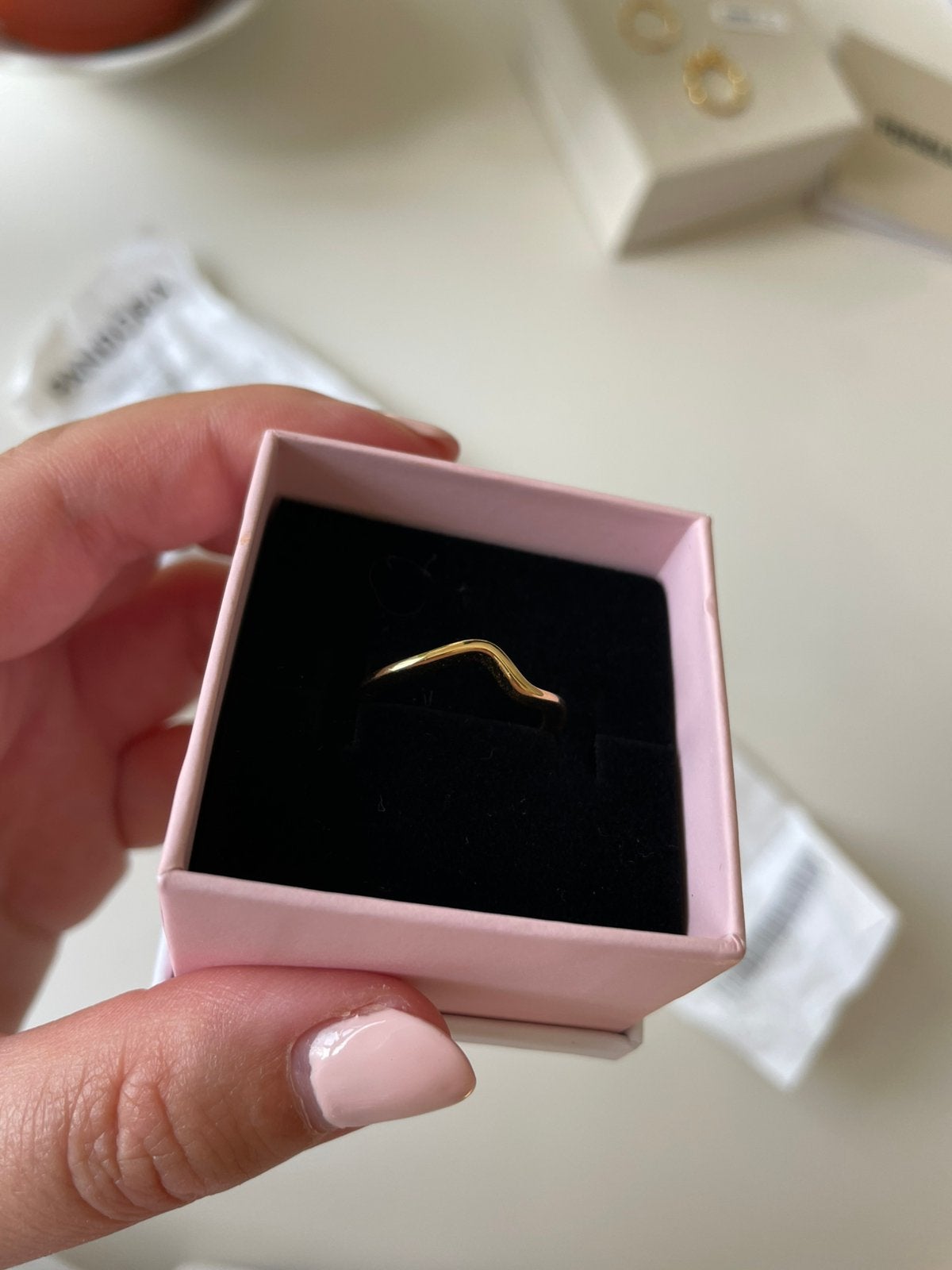 Pandora ring, Nieuw, Ophalen of Verzenden, Dame, Goud
