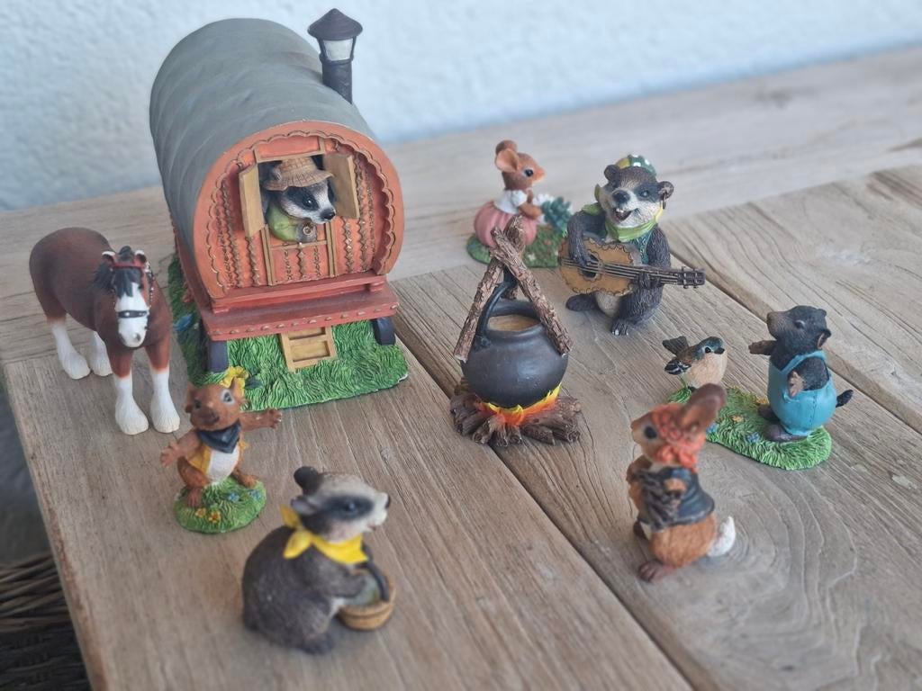 Zigeuner familie aardewerk, Ophalen