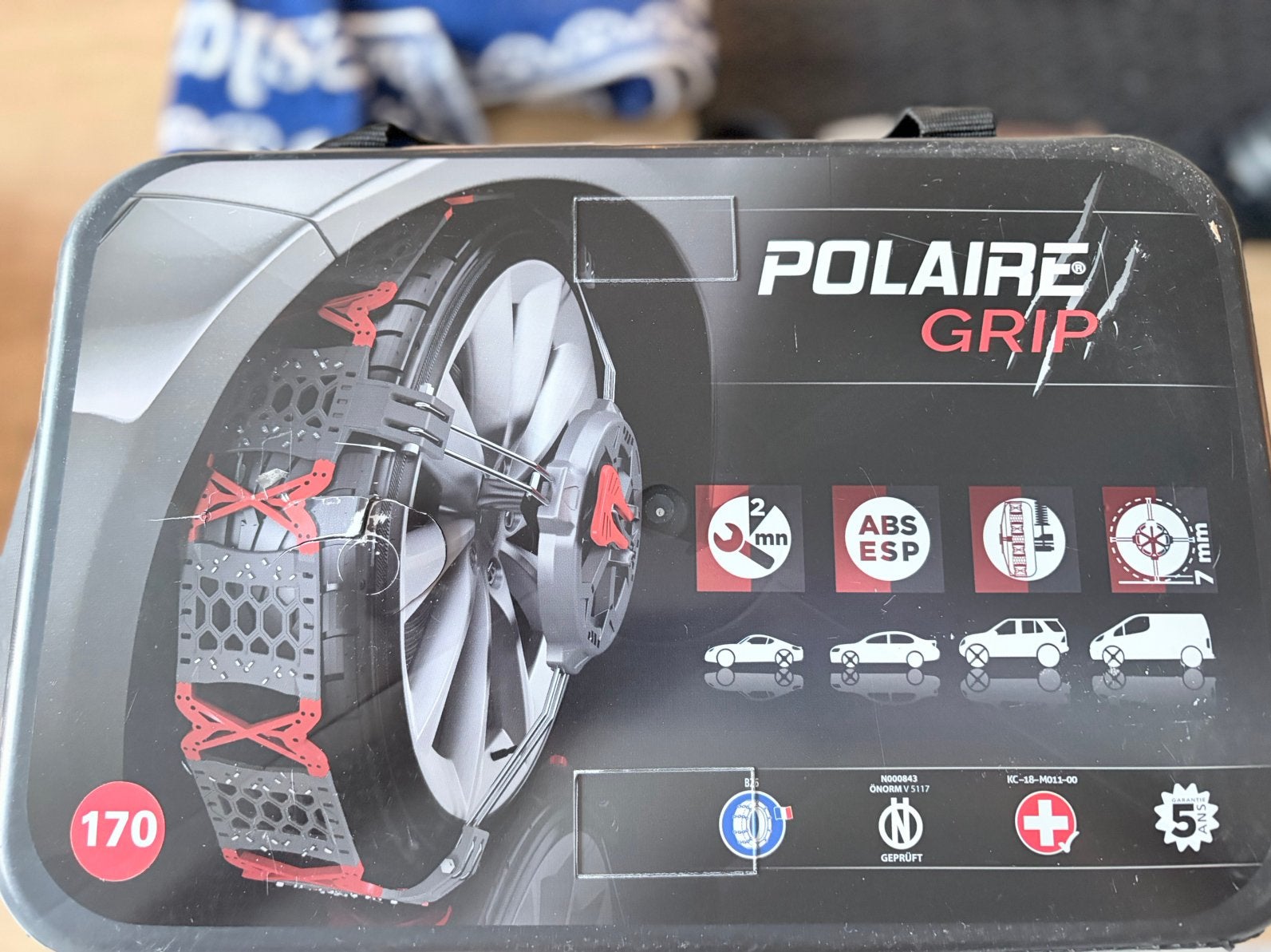 Polaire Grip 170 sneeuwkettingen – snelmontage, Auto diversen, Sneeuwkettingen, Ophalen of Verzenden, Nieuw