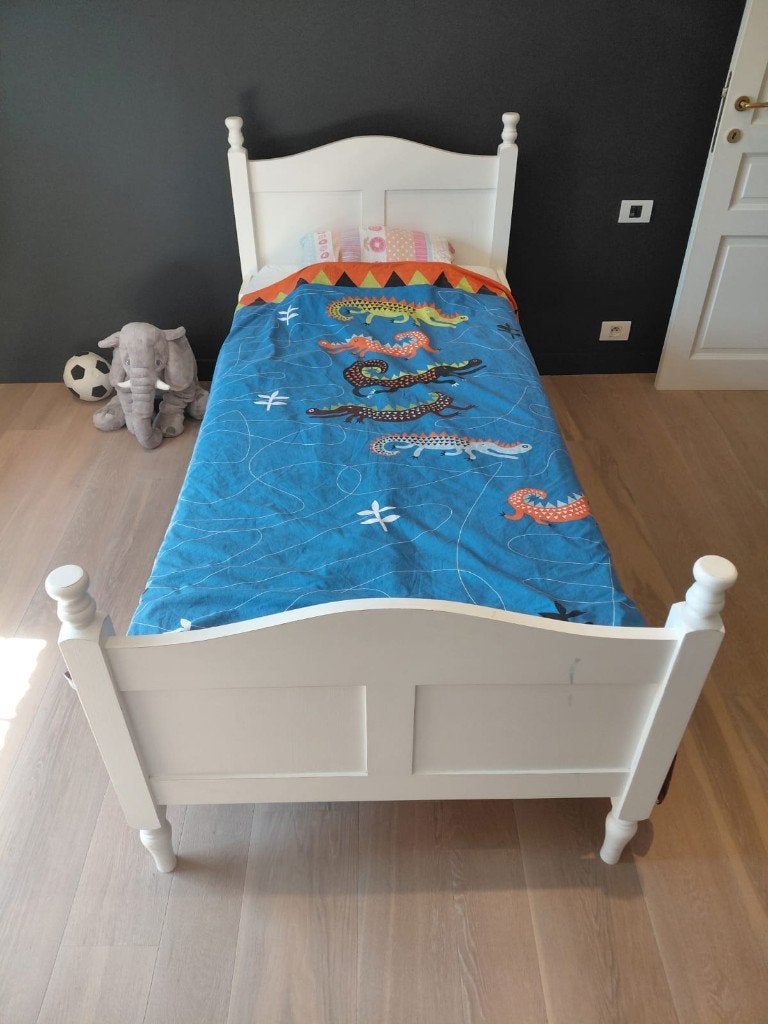 Bed Flamant, Huis en Inrichting, Ophalen, Gebruikt, Hout, Eenpersoons
