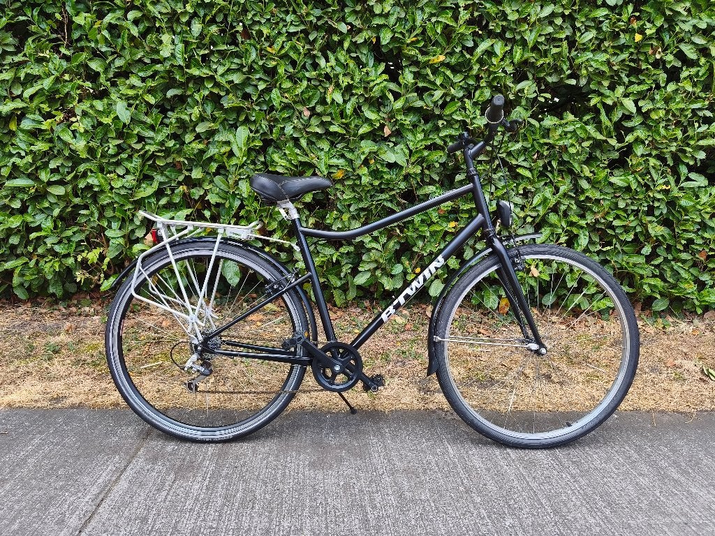 B'Twin 6V Riverside 100 herenfiets – volledig in orde✅, Vitesses, Frein sur jante, 49 à 53 cm, Enlèvement