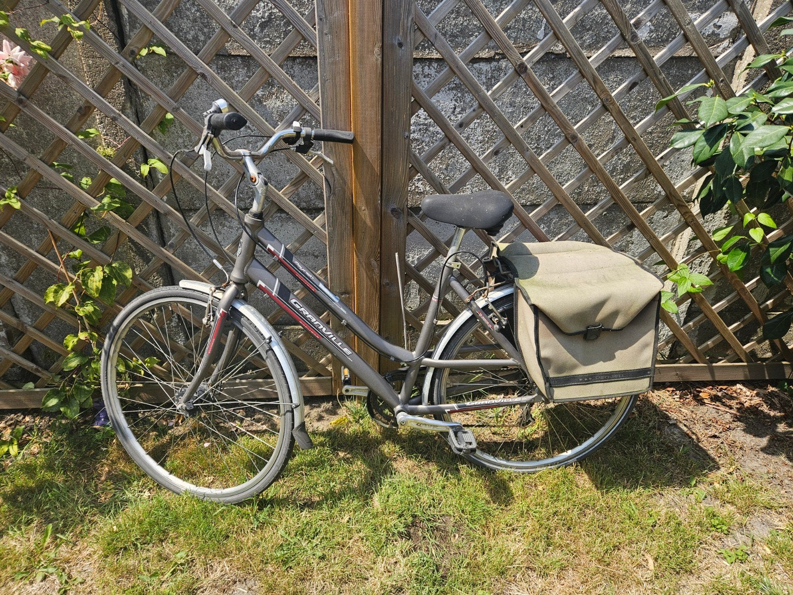 Stadsfiets dames, Ophalen