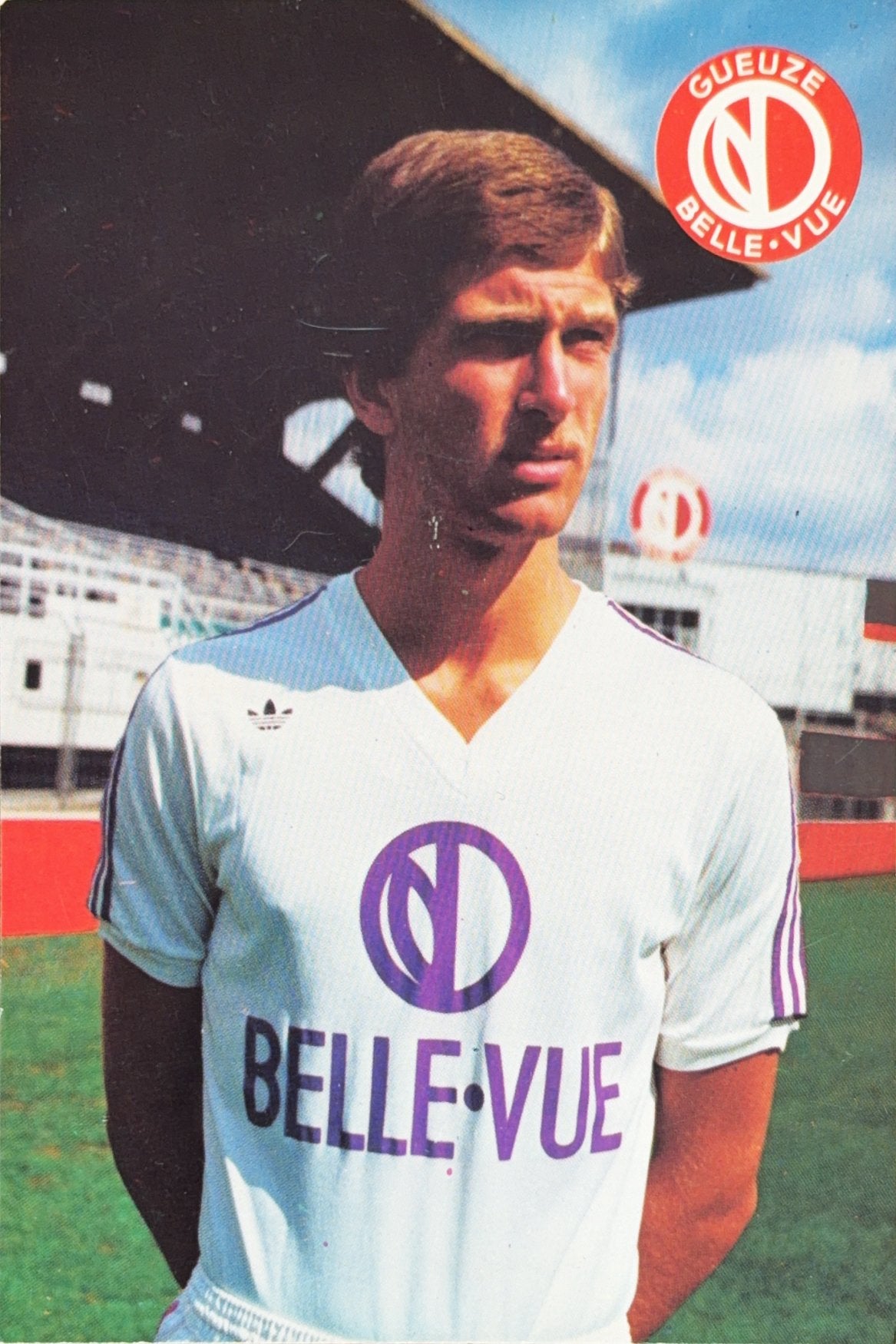 carte de joueur Ludo Coeck - RSC Anderlecht - Saison 1976/77, Collections, Envoi, Comme neuf, Cartes de joueur
