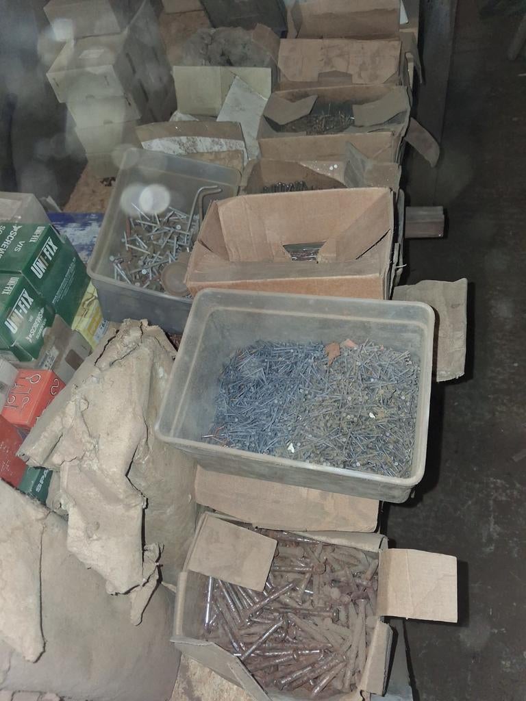 Spijker assortiment, Doe-het-zelf en Bouw, IJzerwaren en Bevestigingsmiddelen, Ophalen, Spijkers, Inox