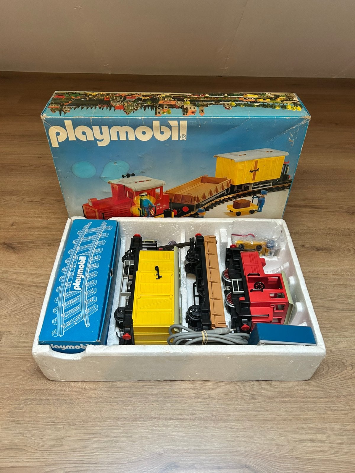 Playmobil 4025 Goederen Trein set, Kinderen en Baby's, Speelgoed | Playmobil, Ophalen of Verzenden, Gebruikt