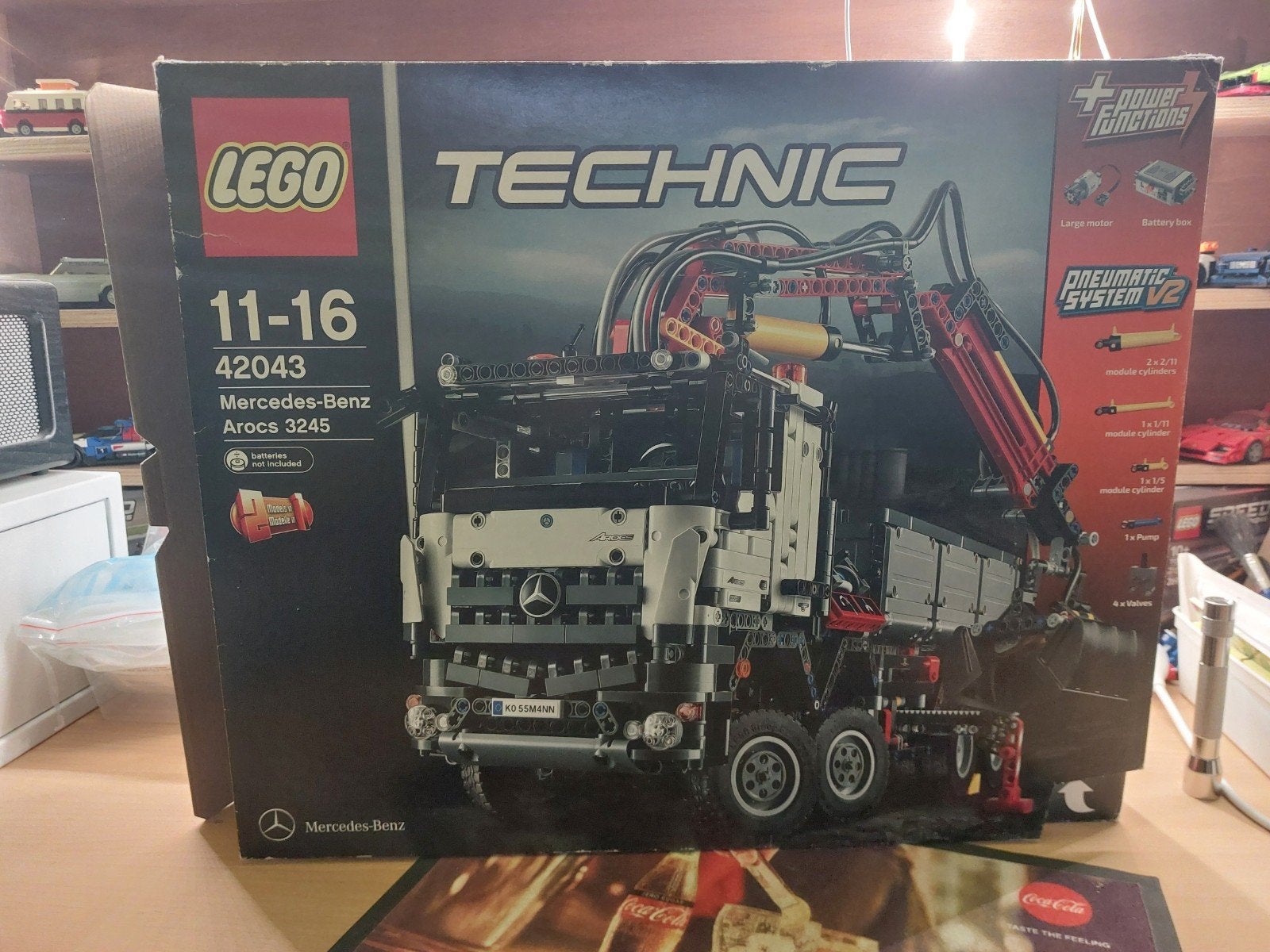 Lego Technic 42043 Mercedes-Benz Arocs 3245, Kinderen en Baby's, Speelgoed | Duplo en Lego, Ophalen, Inclusief instructies, Lego