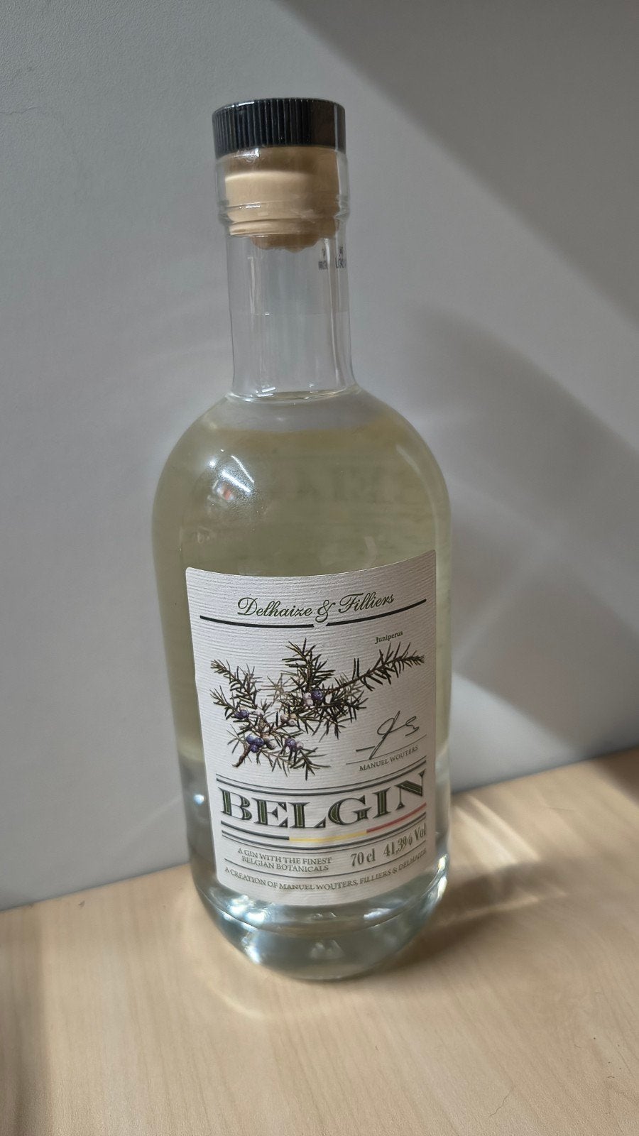 Gin, Ophalen