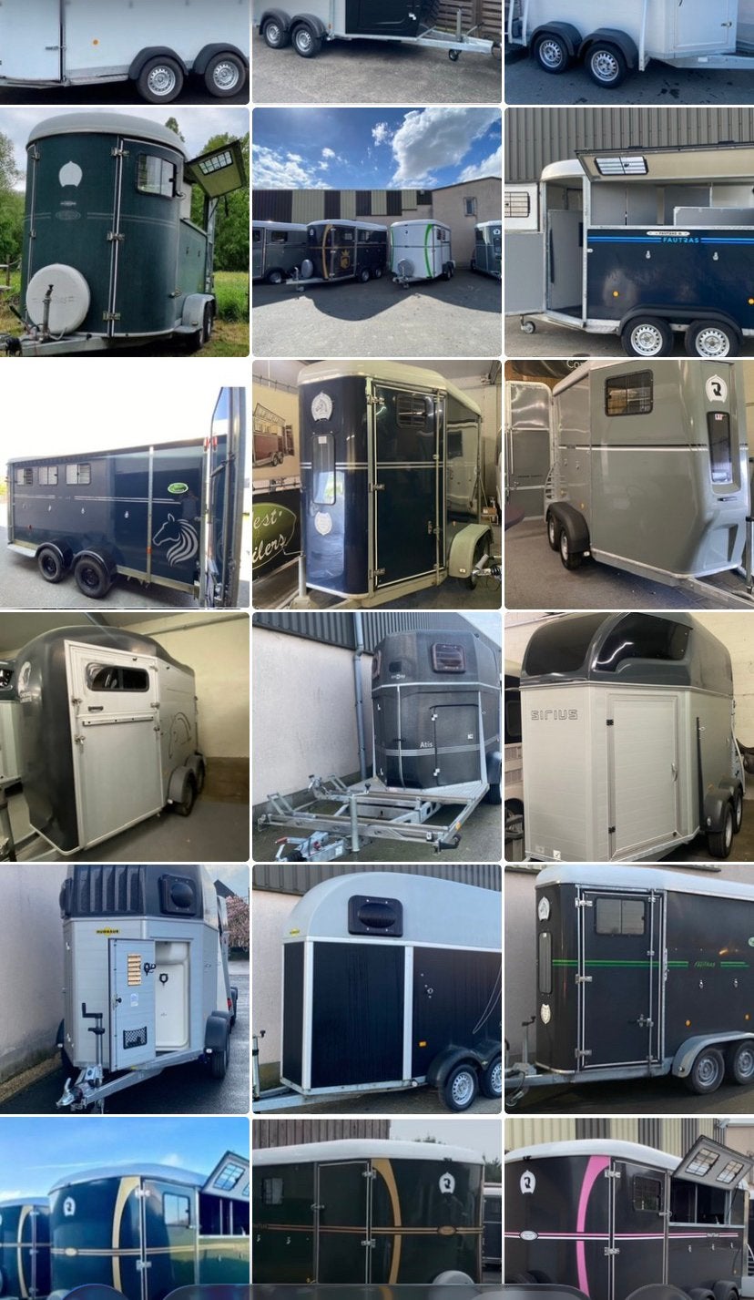 PLUS DE 50 REMORQUES POUR CHEVAUX EN STOCK, Animaux & Accessoires, Chevaux & Poneys | Semi-remorques & Remorques, Enlèvement