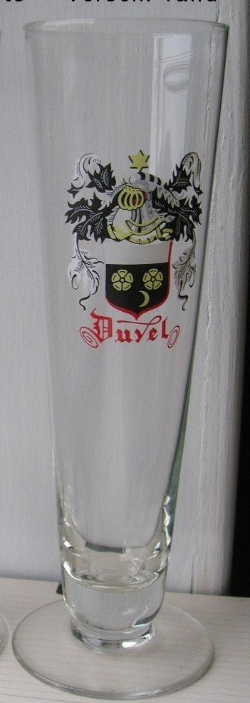 DUVEL Fluit zonder gouden rand, Verzamelen, Biermerken, Ophalen of Verzenden, Zo goed als nieuw, Glas of Glazen, Duvel