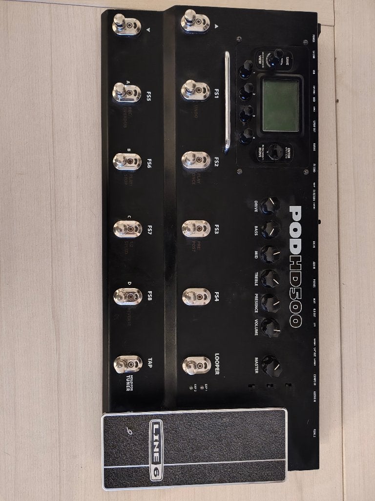 Line 6 Pod HD 500, Musique & Instruments, Musiques & Instruments Autre, Enlèvement, Comme neuf
