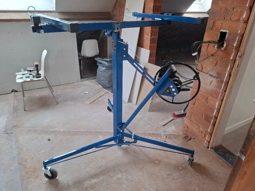 Gyproc lift, Ophalen, Zo goed als nieuw, Bouwlift