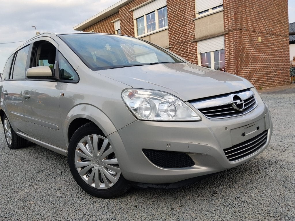 OPEL ZAFIRA/1700cc DIESEL/7 PLAATSEN/GEKEURD/GARANTIE, Autos, Opel, Entreprise, Zafira, ABS, Phares directionnels, Régulateur de distance