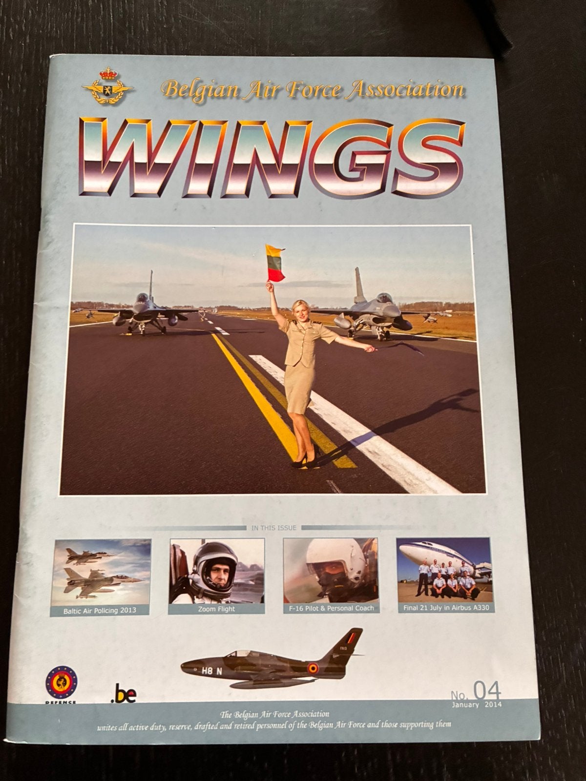 Belgische Luchtmacht magazine Wings nr 4, Ophalen, Zo goed als nieuw