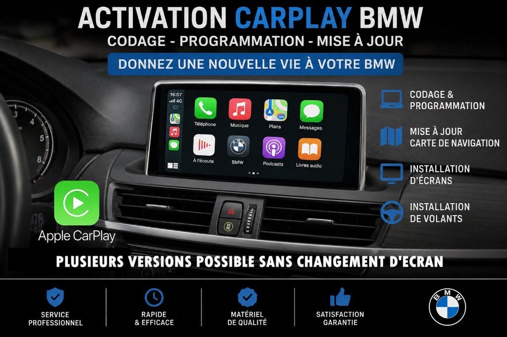 Carplay activation BMW - MINI codage et programmation, Enlèvement