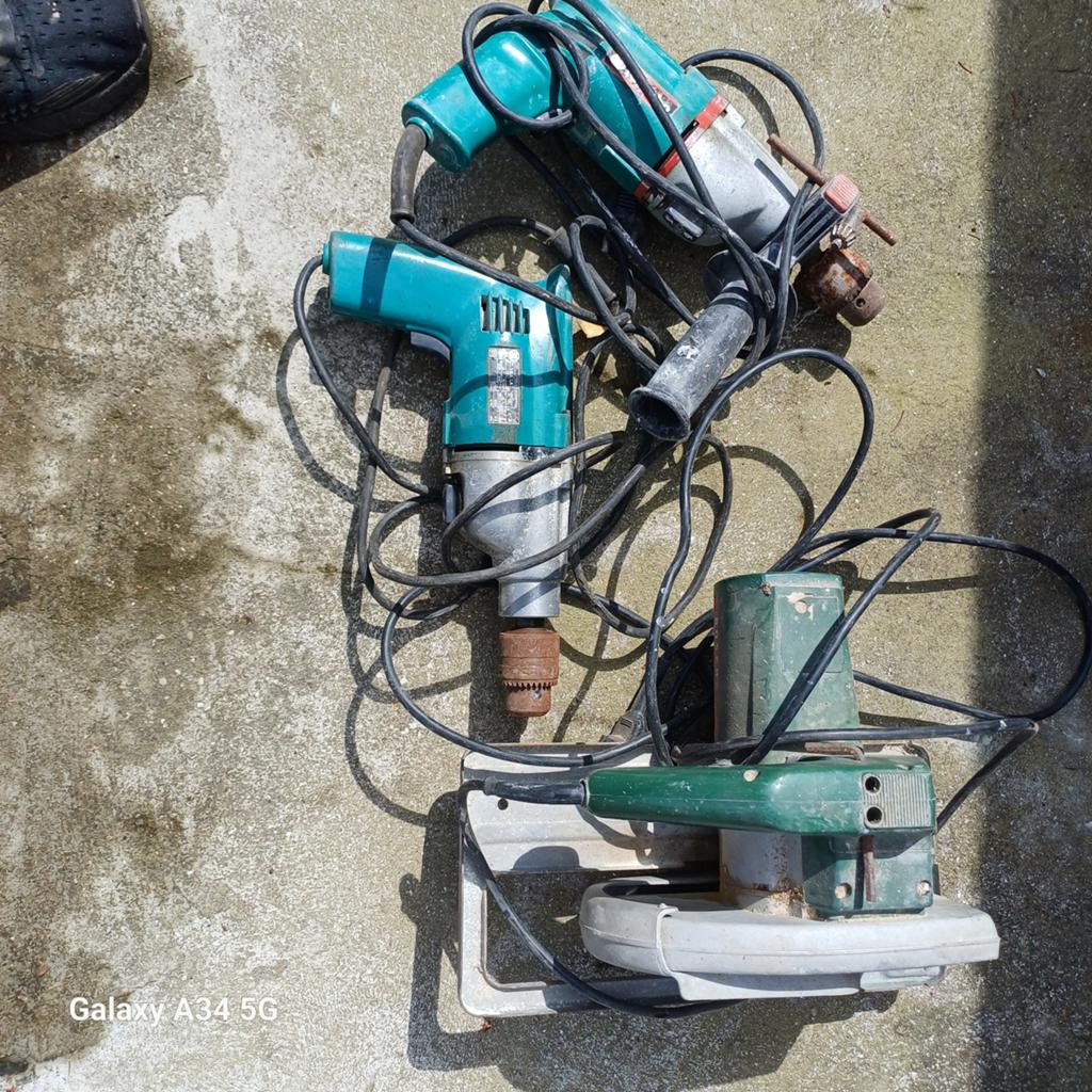 Anciens outils électriques, Enlèvement, Utilisé