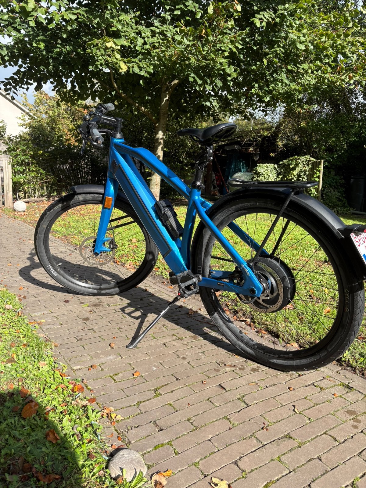 STROMER ST2 Belt drive blue comfort M, Fietsen en Brommers, Ophalen, Zo goed als nieuw, Stromer