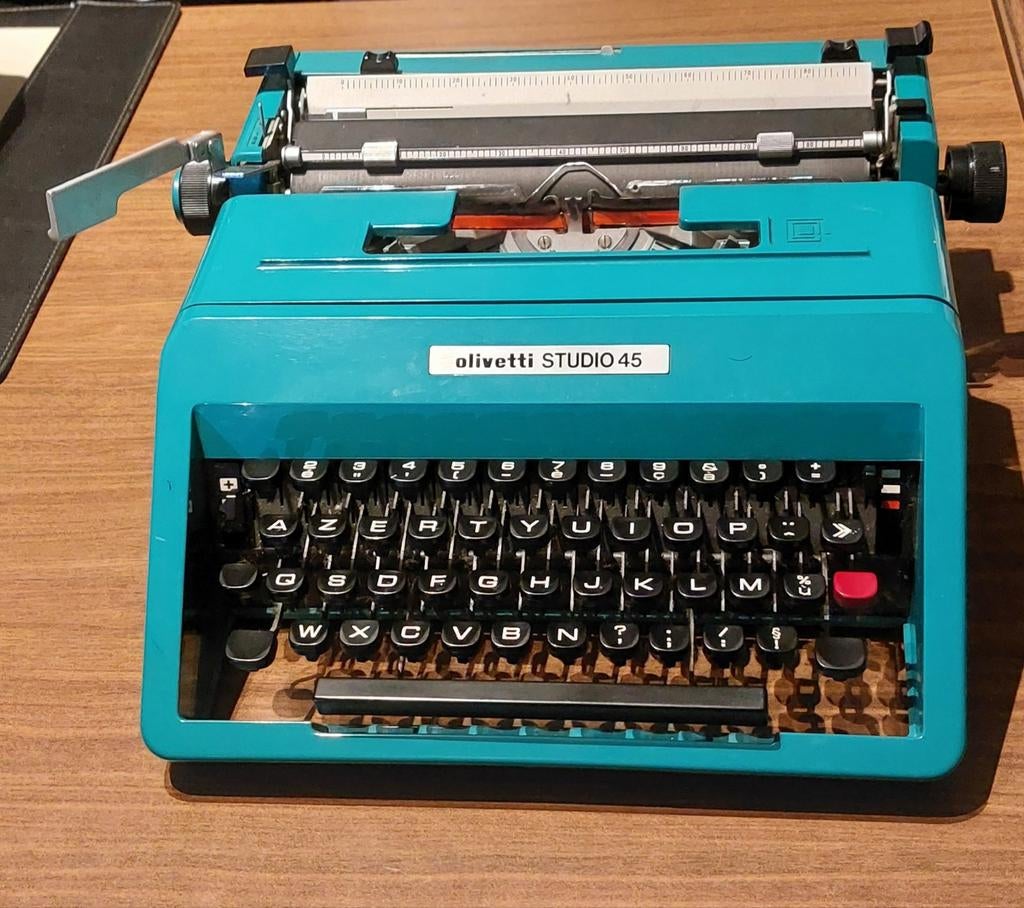 Olivetti Studio 45 retro typemachine, Diversen, Ophalen