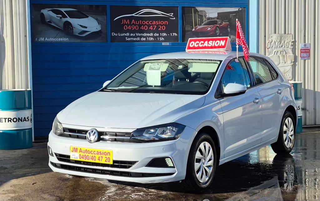 Vw polo 1.0 fsi 1 propriétaire garantie 12.mois, Autos, Achat, Entreprise, Boîte manuelle, Noir