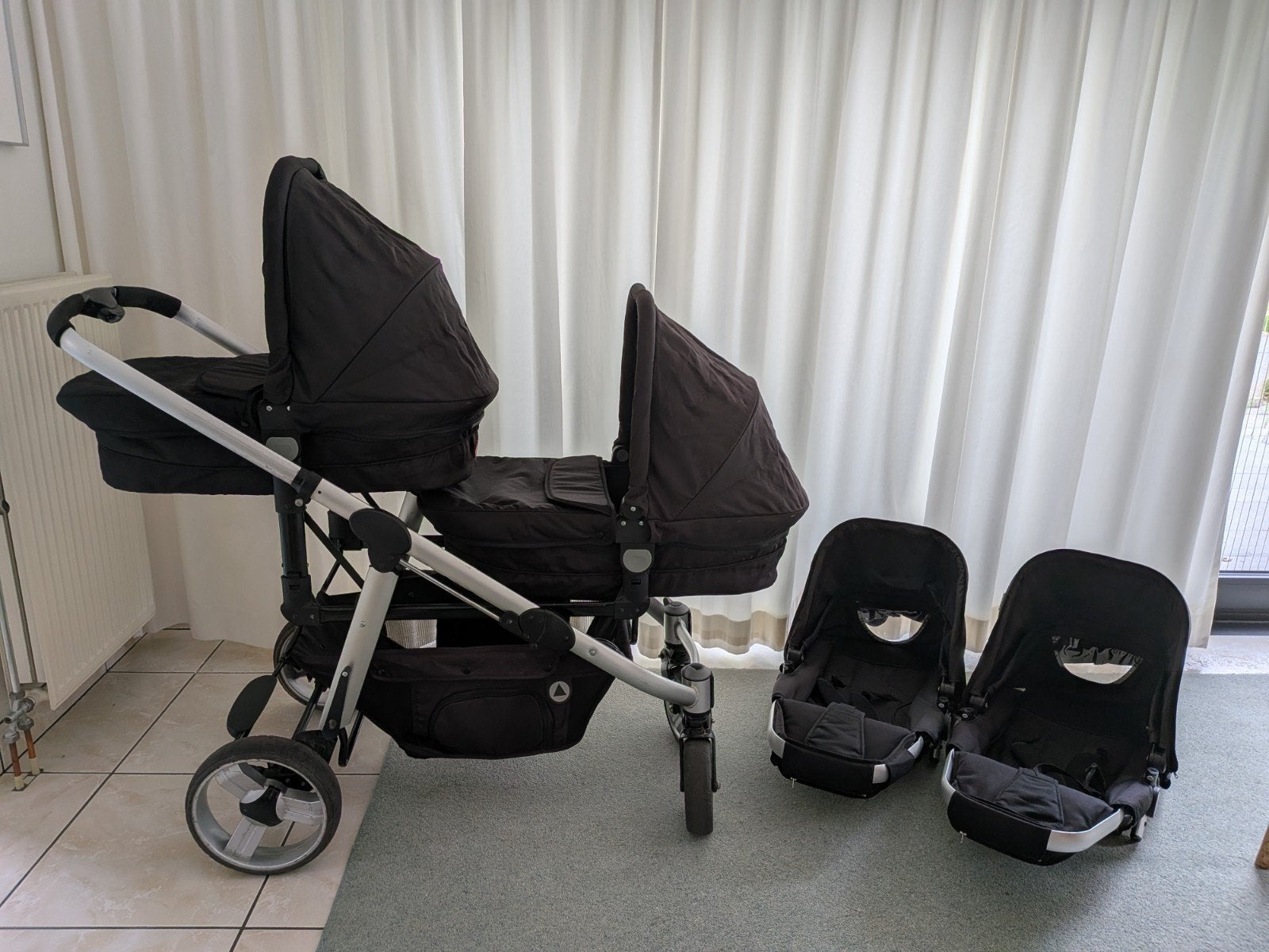 buggy voor twee kinderen, Enlèvement