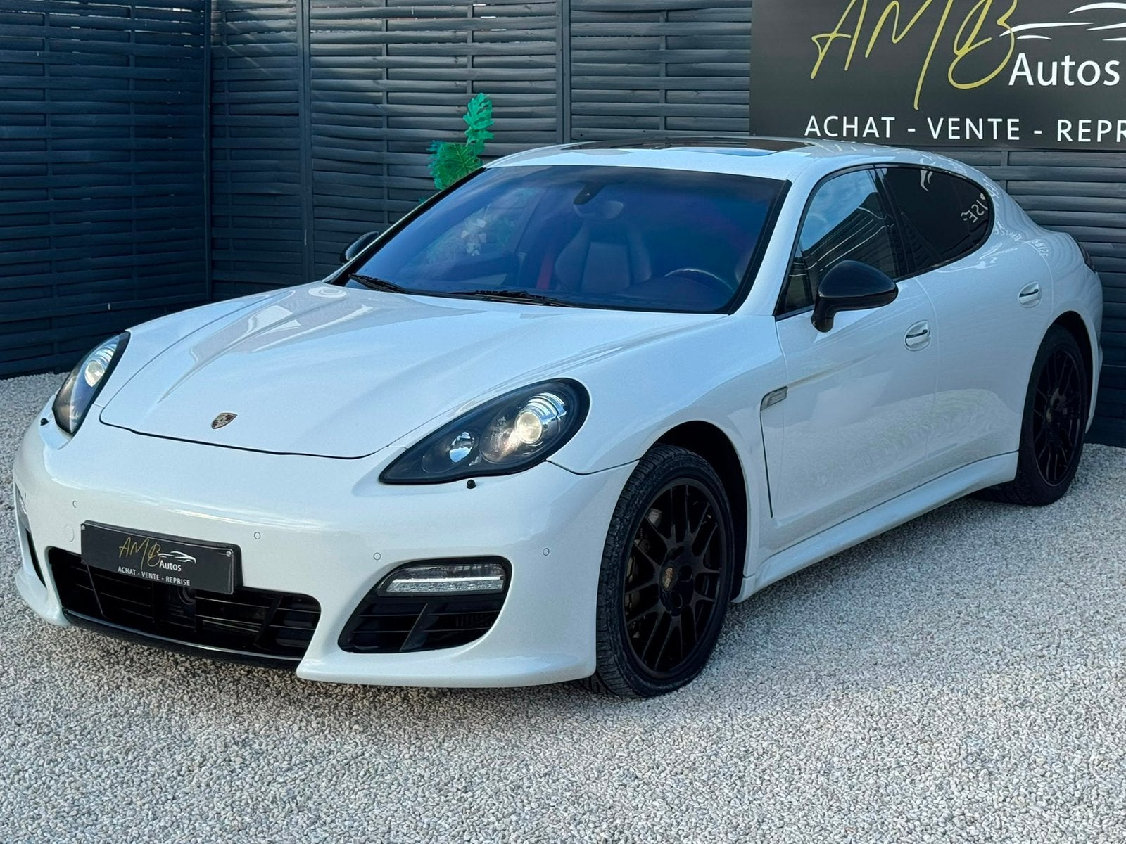 Porsche Panamera 3.0D V6*/*GTS PACK+ALCANTARA DAK+CAMERA*/*, Auto's, Automaat, Achterwielaandrijving, Zwart, Wit