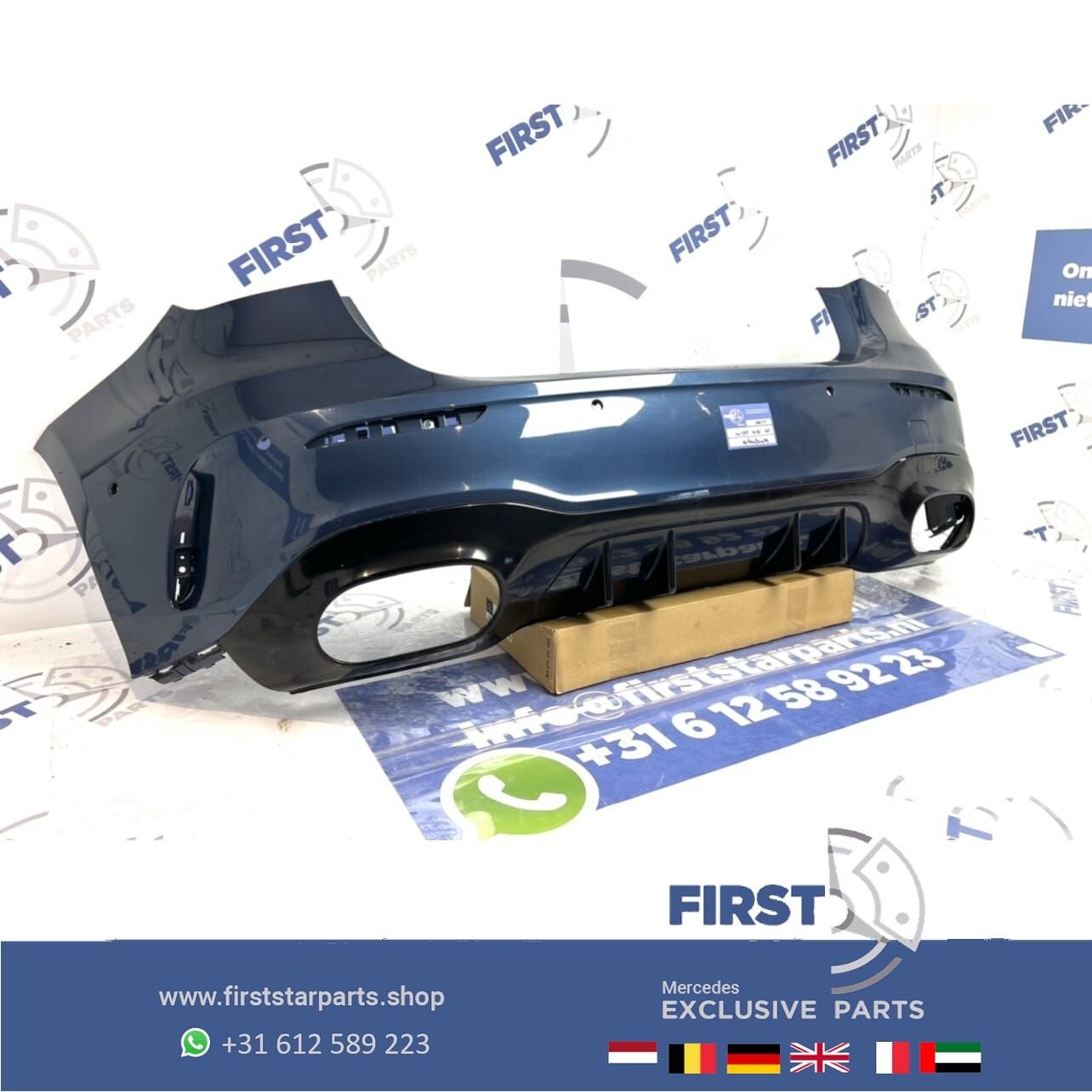 W177 A KLASSE 2024 A45 S AMG ACHTERBUMPER Origineel Mercedes, Arrière, Utilisé, -, -