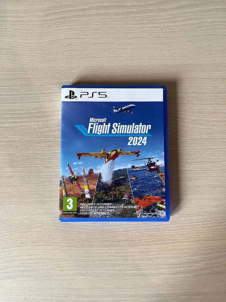 Microsoft Flight Simulator 2024 (PS5), Enlèvement ou Envoi, Comme neuf, Course et Pilotage, À partir de 3 ans