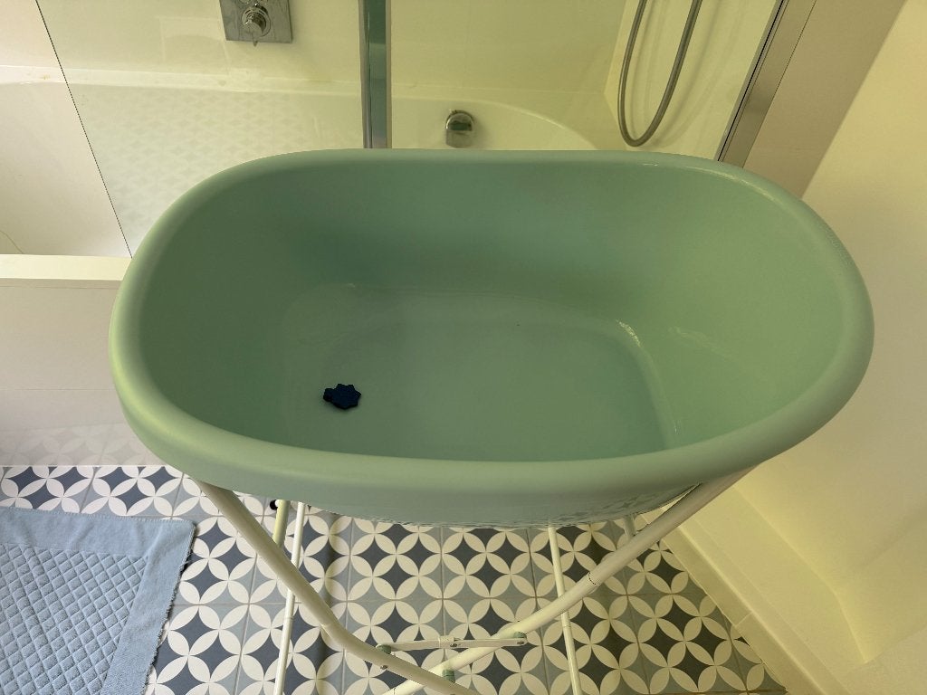 baignoire bébé, Enlèvement, Comme neuf, Baignoire, Autres marques