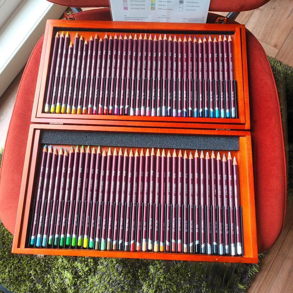 DERWENT soft color kleurpotloden 72 stuks, Hobby en Vrije tijd, Verzenden, Zo goed als nieuw, Potlood of Stift
