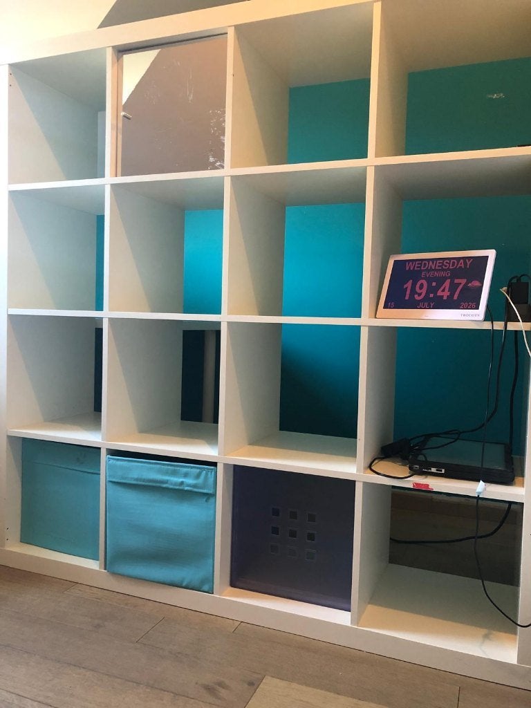 Kast open wit, 25 à 50 cm, 100 à 150 cm, Enlèvement, Utilisé